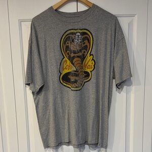Cobra Graphic Gray T-Shirt